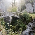 Le pont romain sur le Guiers Vif à Saint Christophe la Grotte